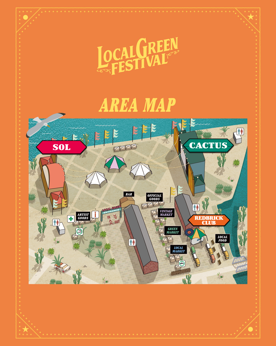 Area map released!