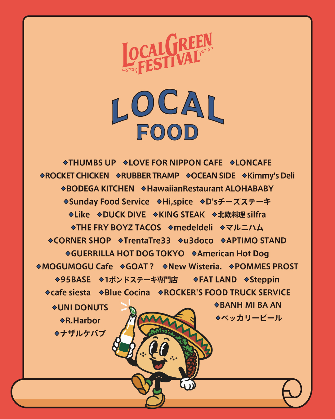 Final Market Lineup Announced